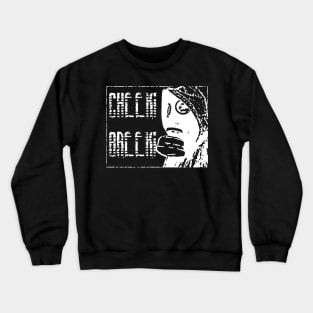 STALKER Cheeki Breeki Gritty Slav Tee (White) Crewneck Sweatshirt